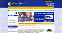 Desktop Screenshot of clusterflies.co.uk
